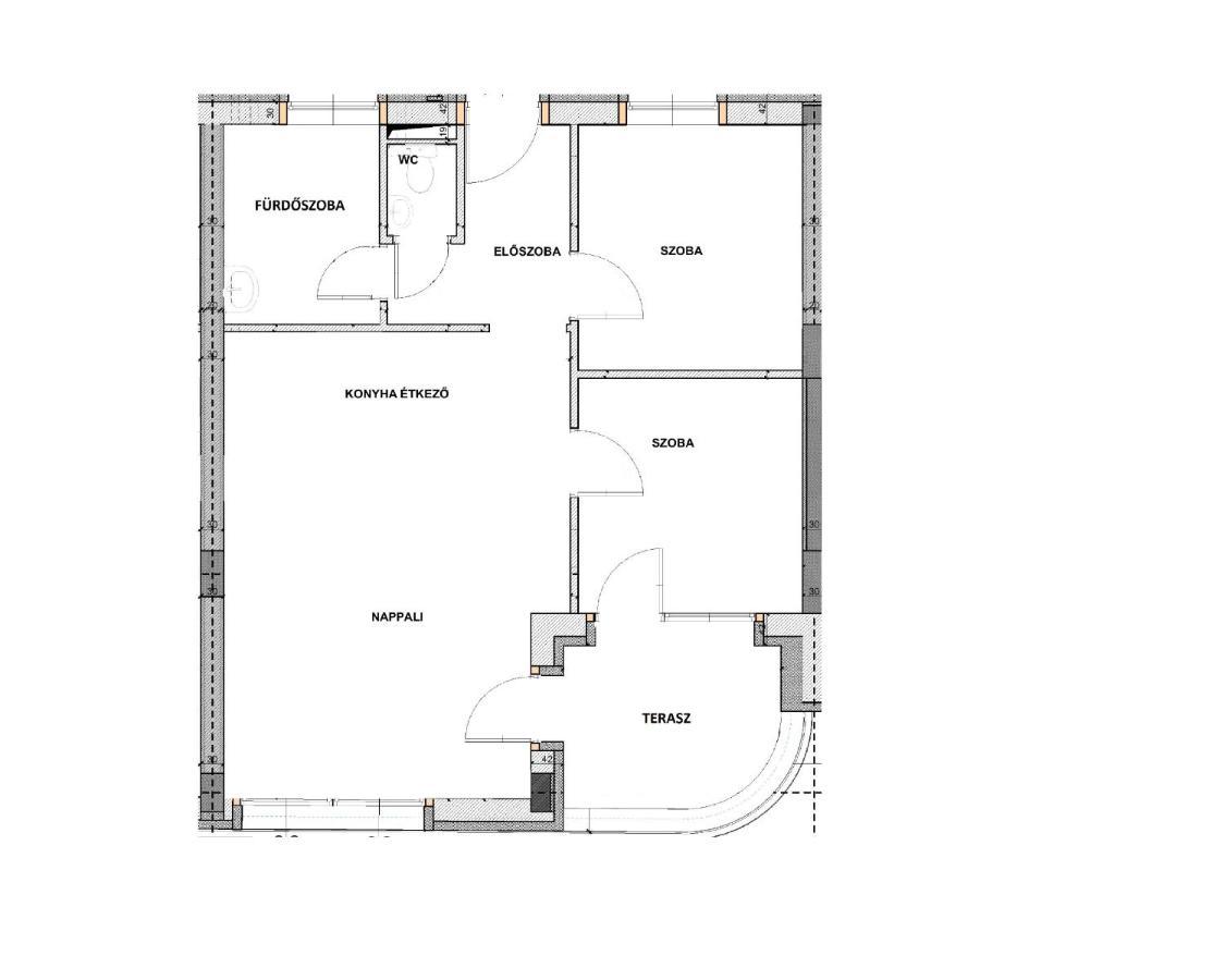 Hatvan Corner Apartments Дебрецен Экстерьер фото